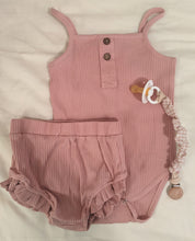 Load image into Gallery viewer, Ribbed Sleeveless Outfit Set - 6 Colors - 0M-24M
