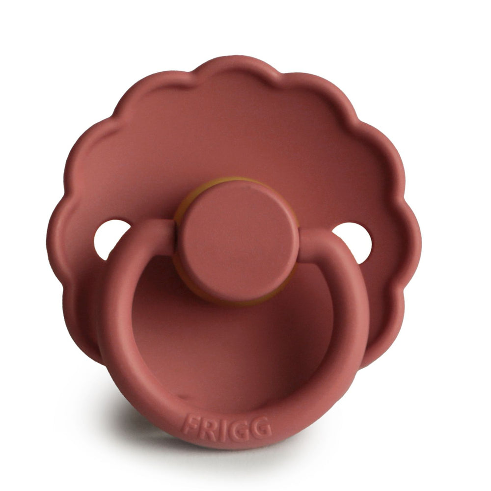 FRIGG DAISY Natural Rubber Pacifier: Baked Clay