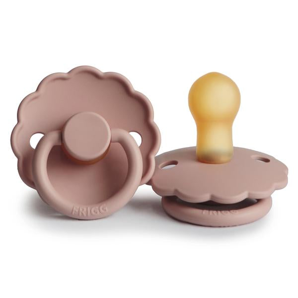 FRIGG DAISY Natural Rubber Pacifier: Blush