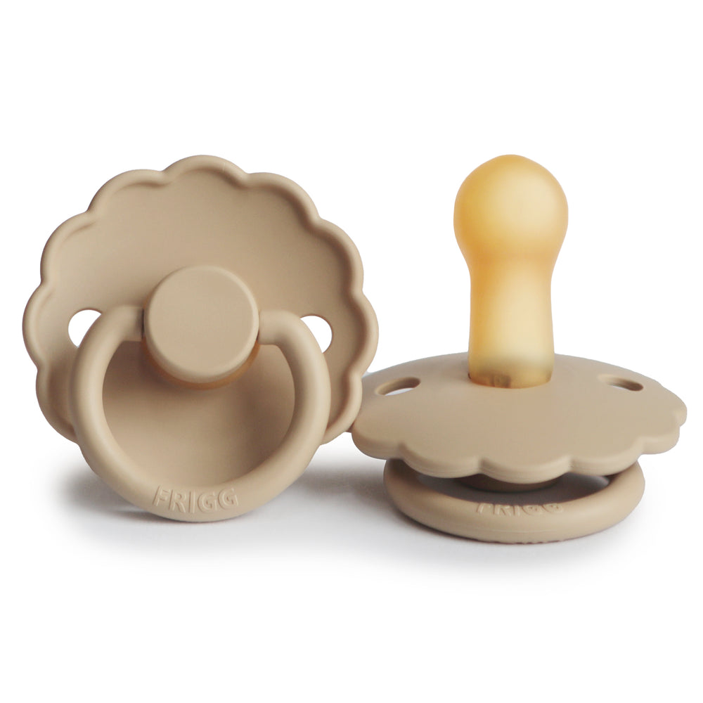 FRIGG DAISY Natural Rubber Pacifier: Croissant